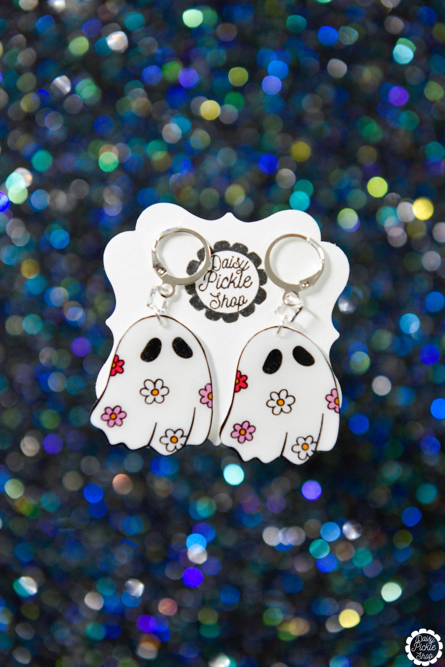 Floral Ghostie Earrings