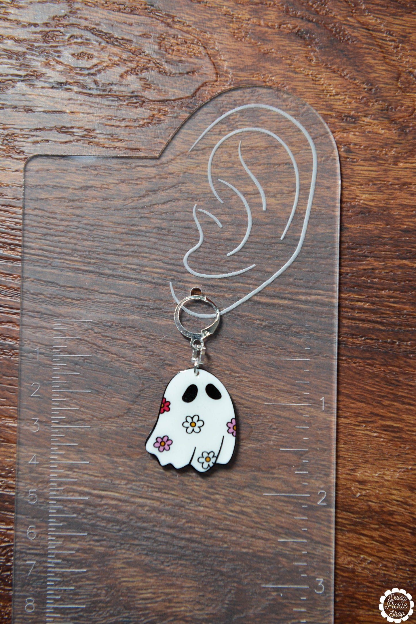 Floral Ghostie Earrings