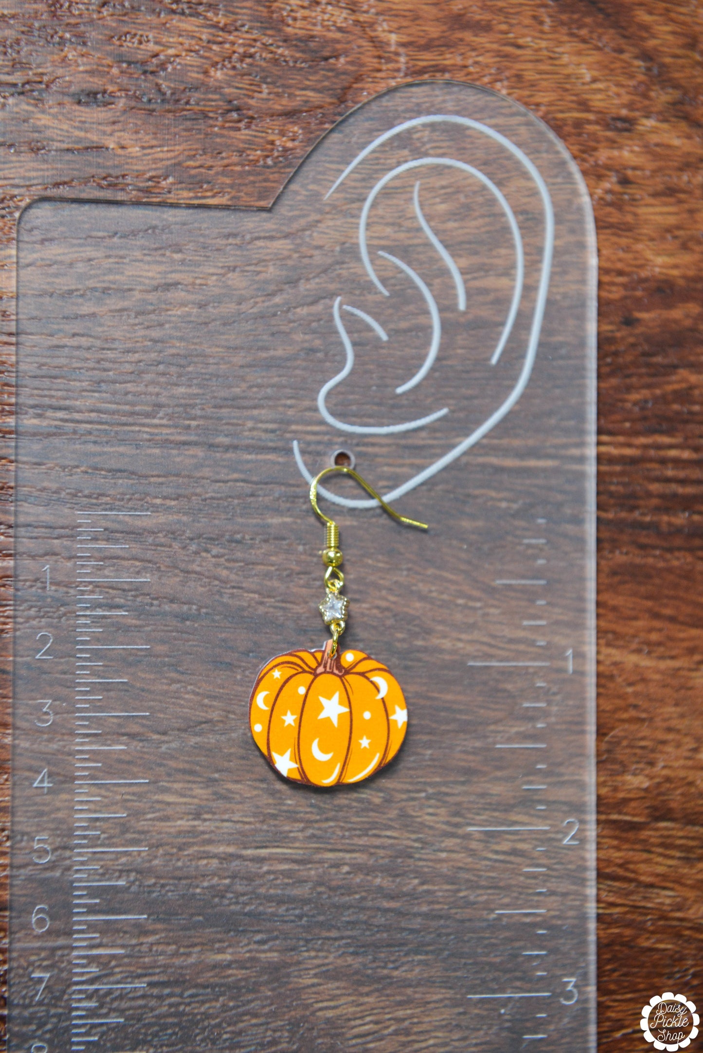 Starry Pumpkin Sky Earrings