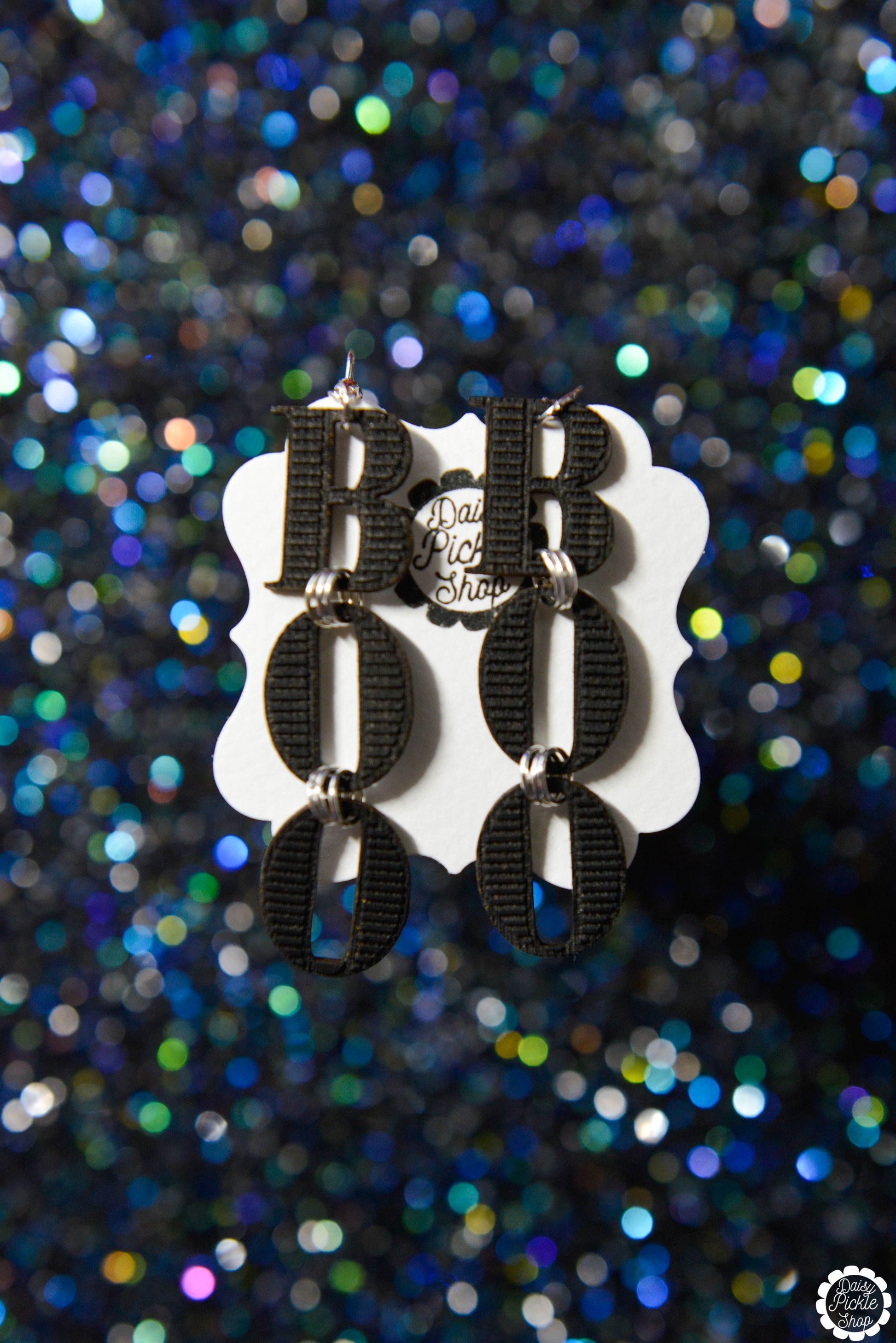 BOO Dangle Earrings