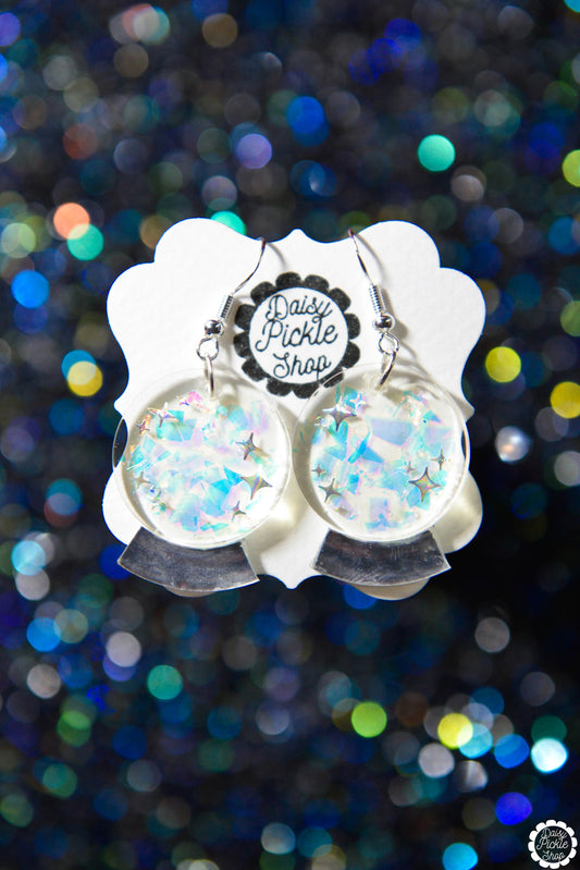 Crystal Ball Earrings