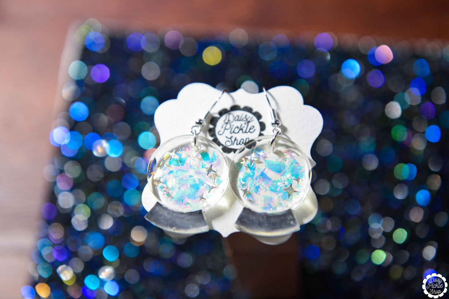 Crystal Ball Earrings