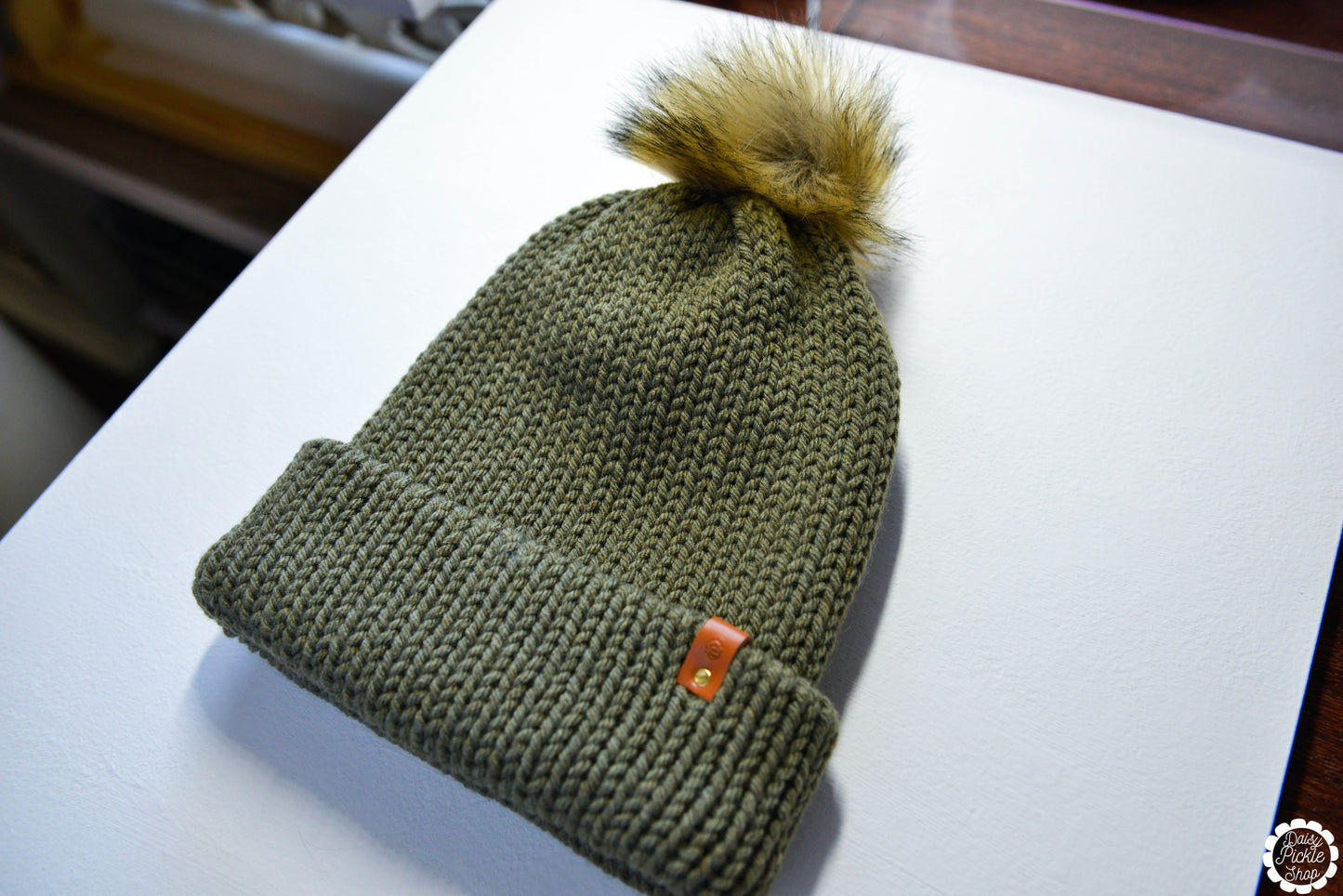 Military Green Beanie