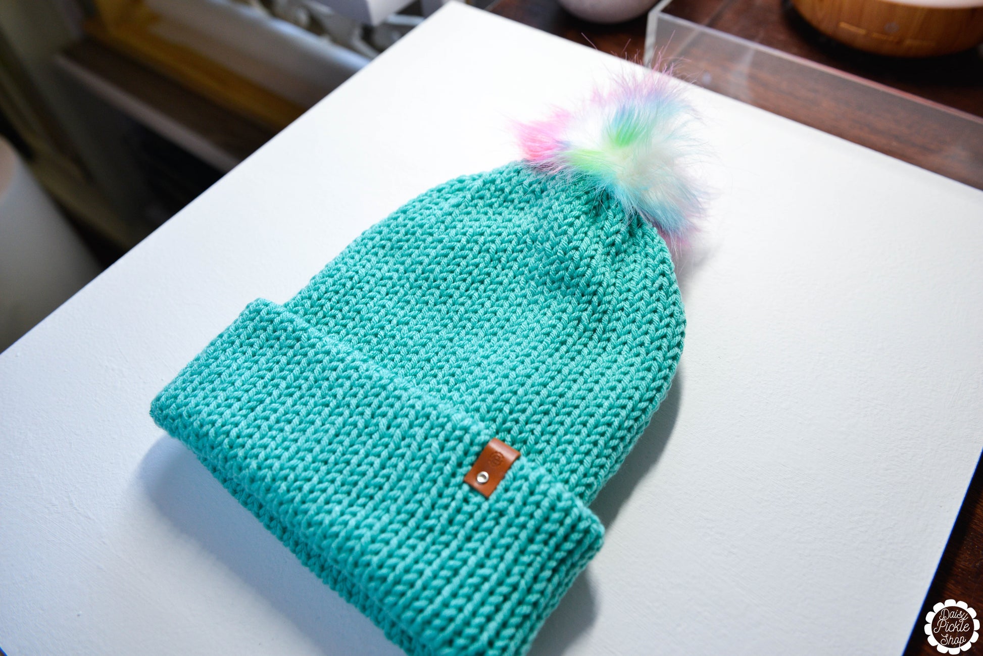 Turquoise Fun Beanie