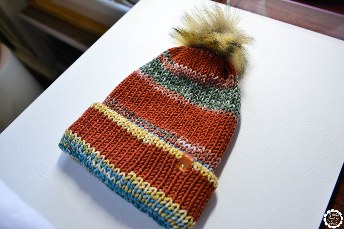 Autumn Stripe Beanie