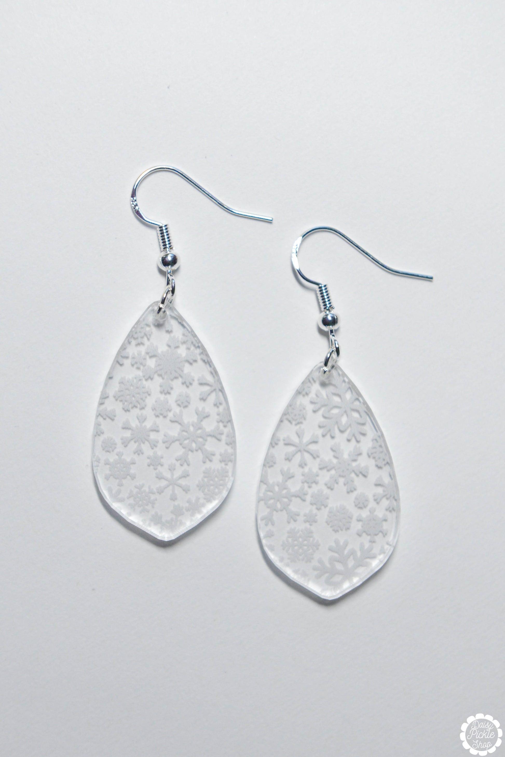 Snowflake Petal Earrings