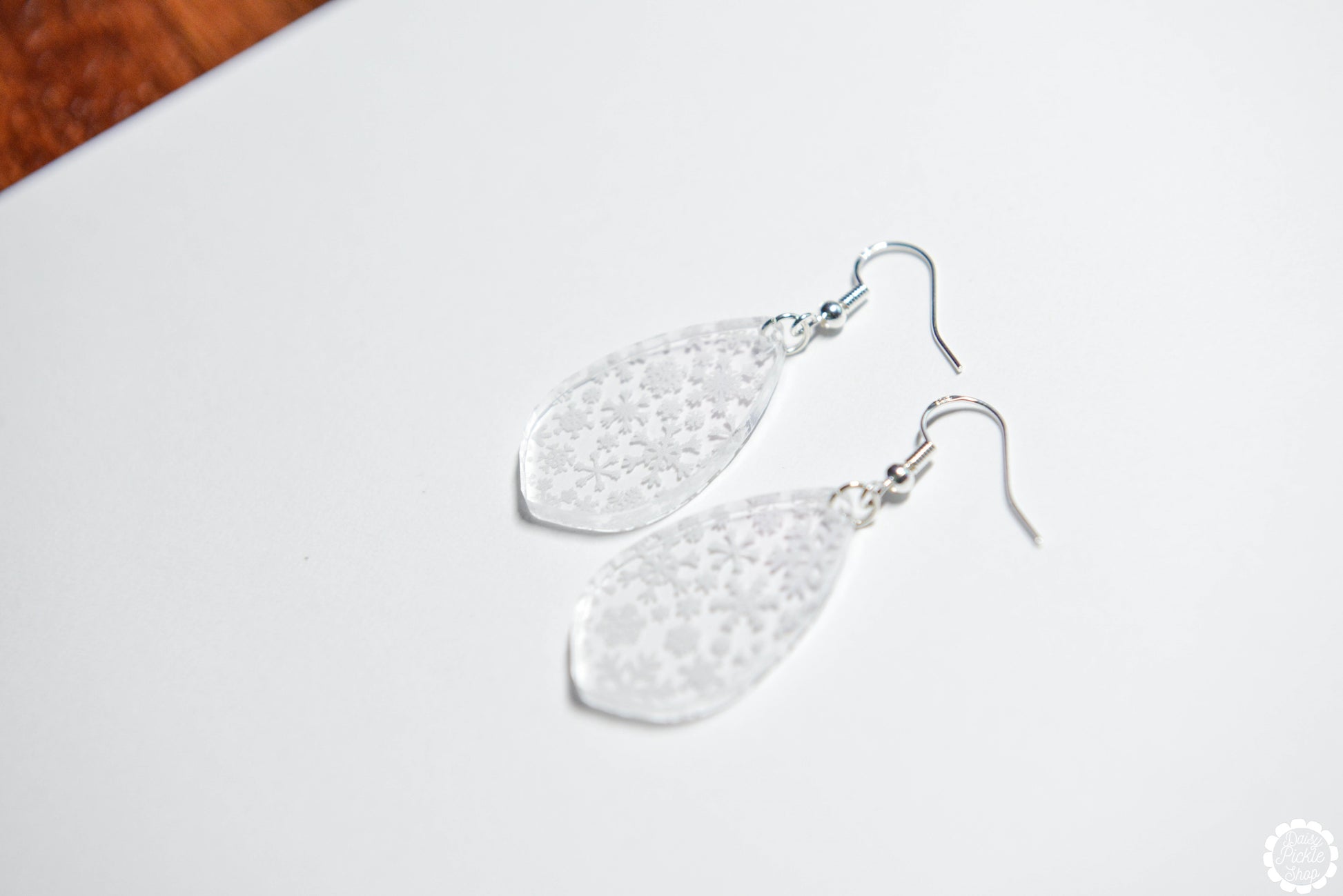 Snowflake Petal Earrings