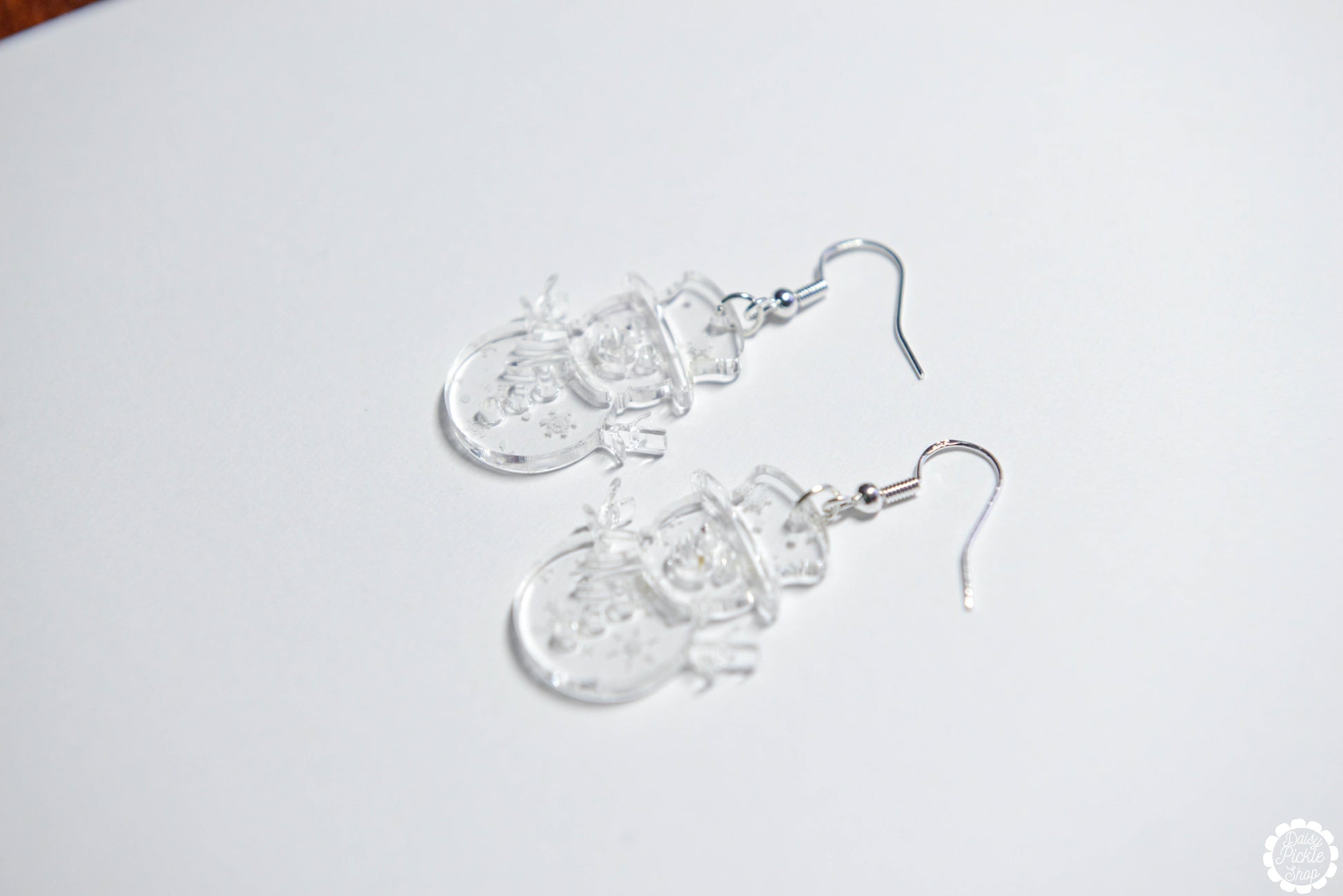 Winter Snowman Earrings