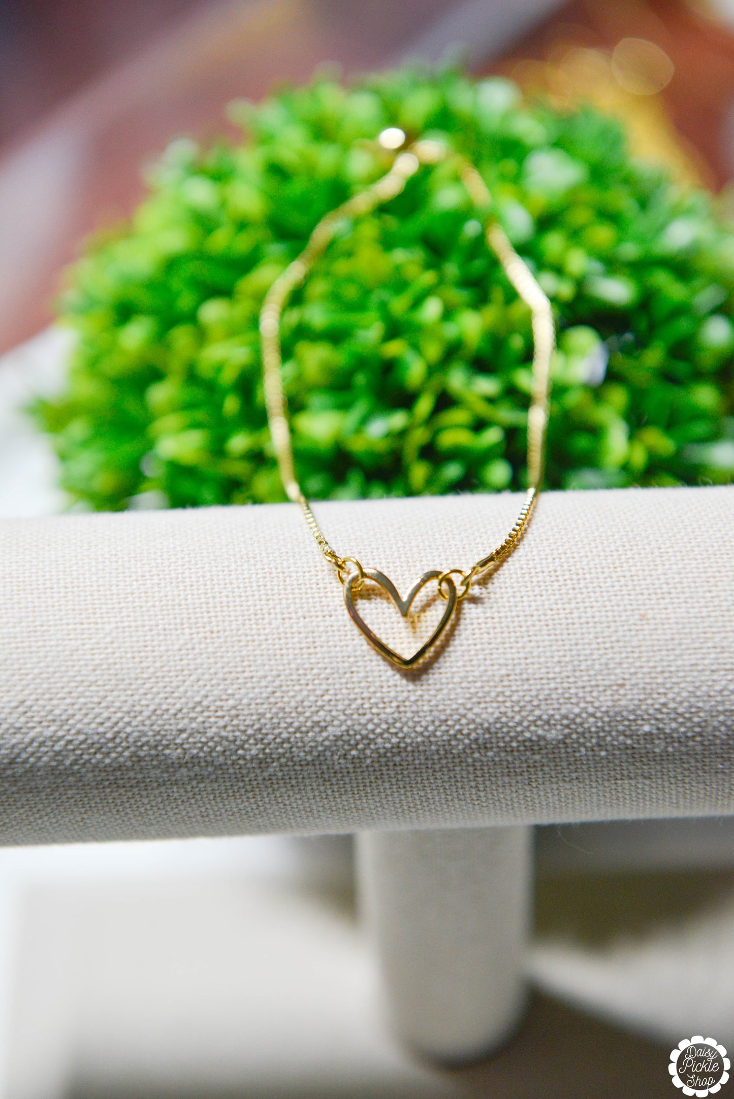 Heart Frame Bracelet