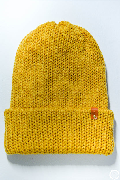 Sun Gold Knit Beanie