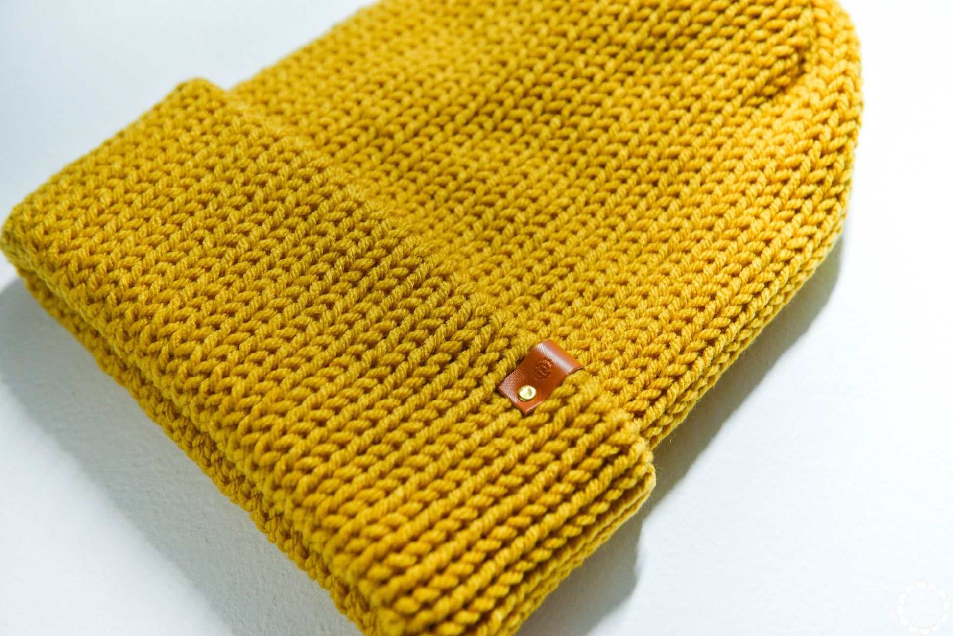 Sun Gold Knit Beanie