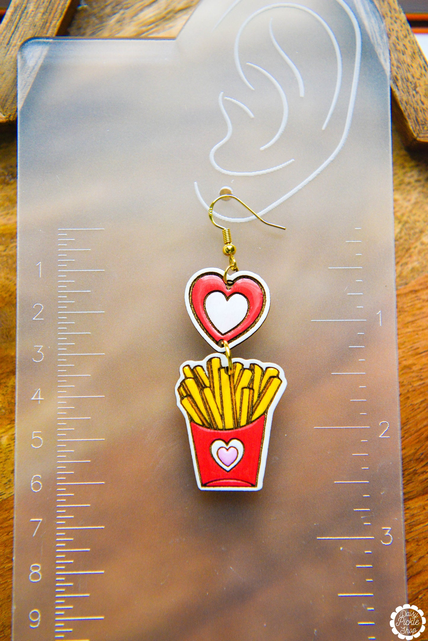 French Fry Earrings