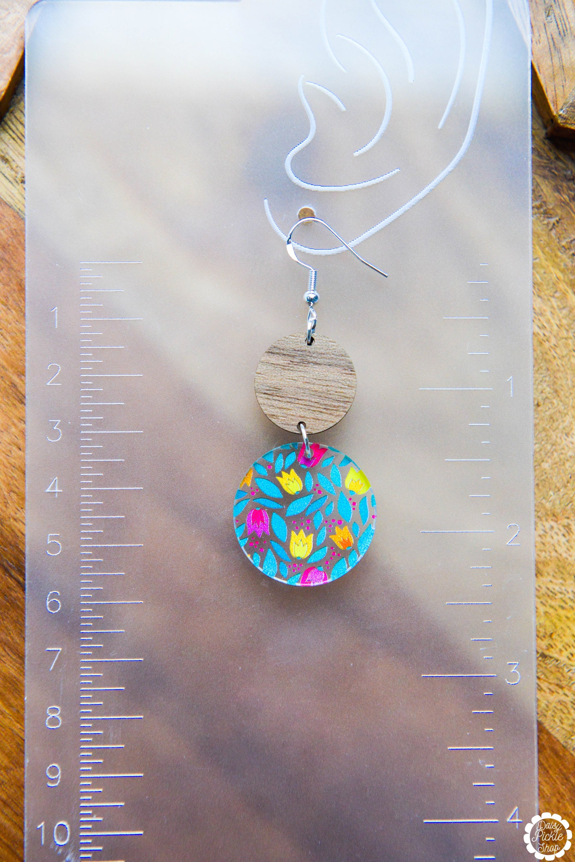 Colorful Tulip Earrings