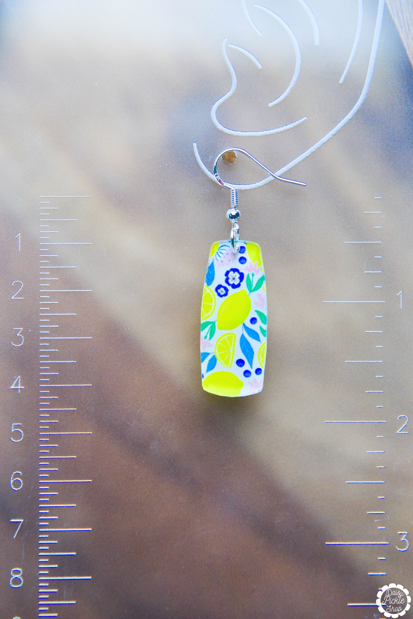 Blueberry Lemonade Earrings