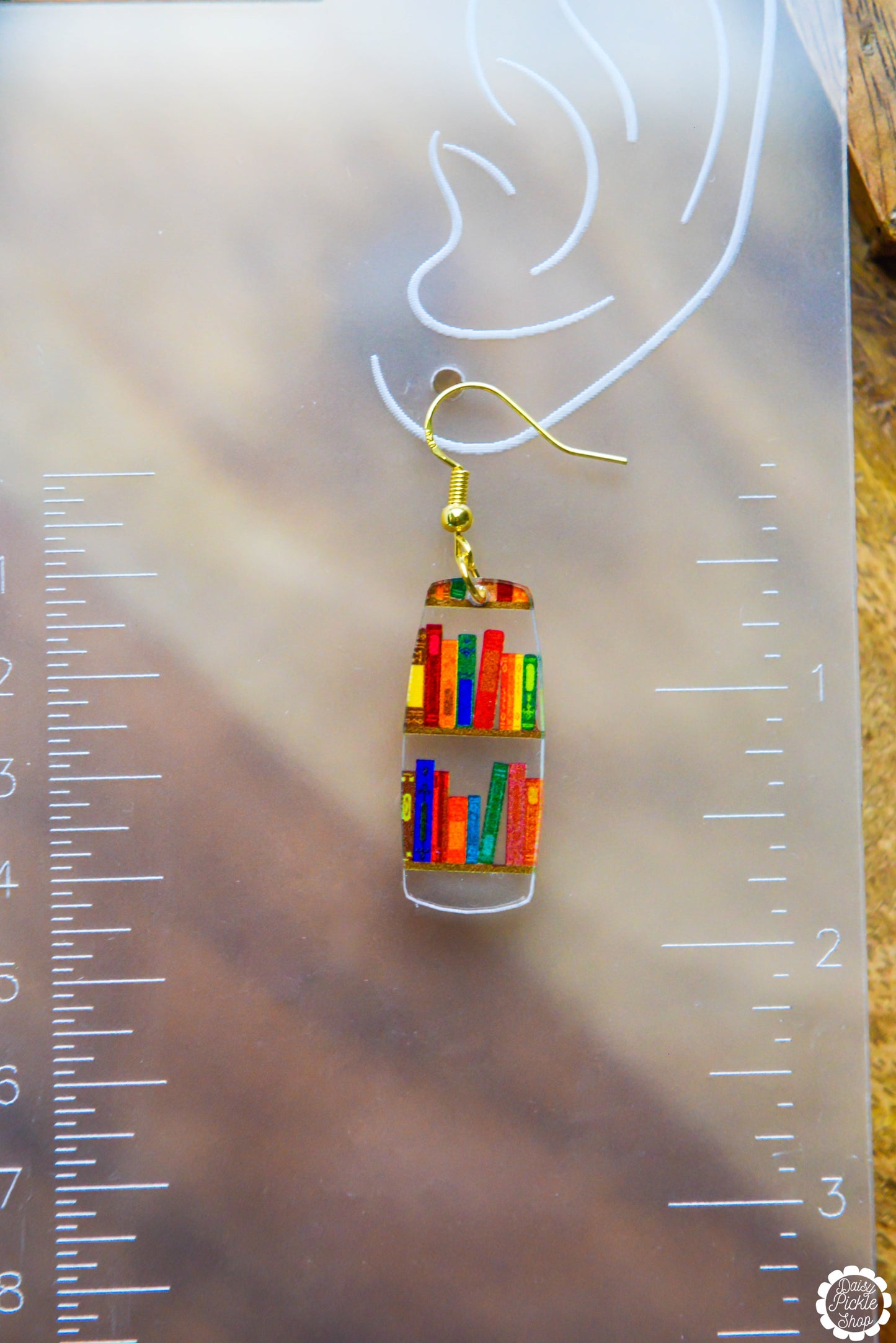 Bookish Dangle Earrings