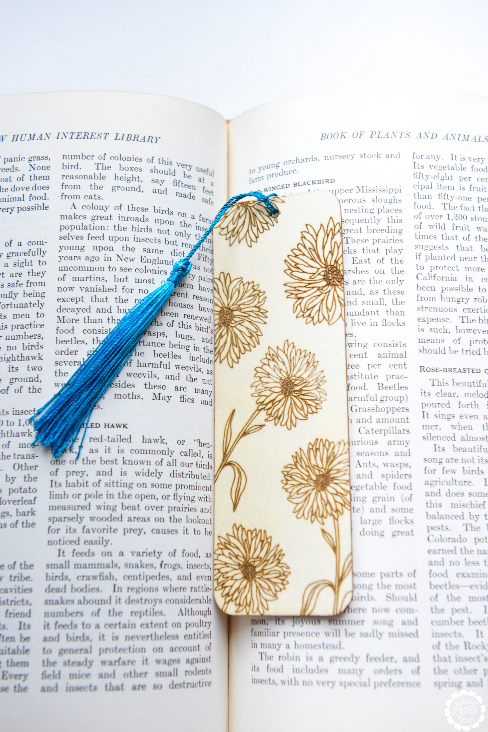 Birth Month Flower Bookmark