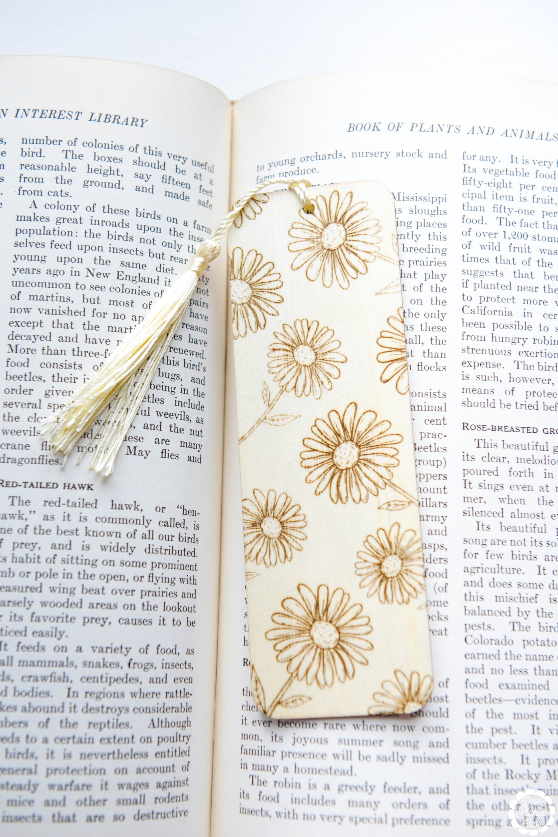 Birth Month Flower Bookmark