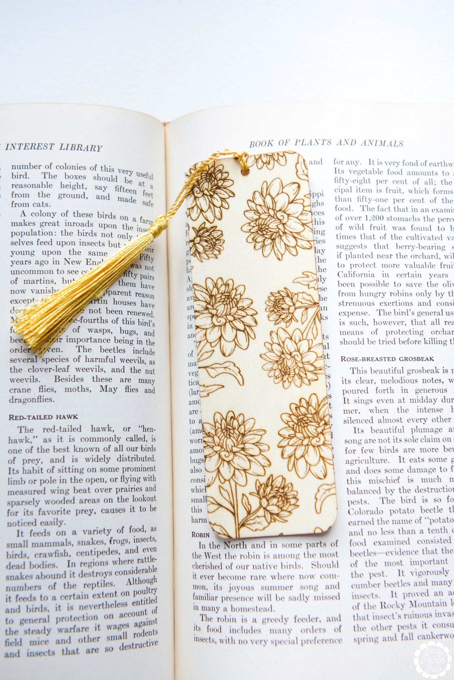 Birth Month Flower Bookmark