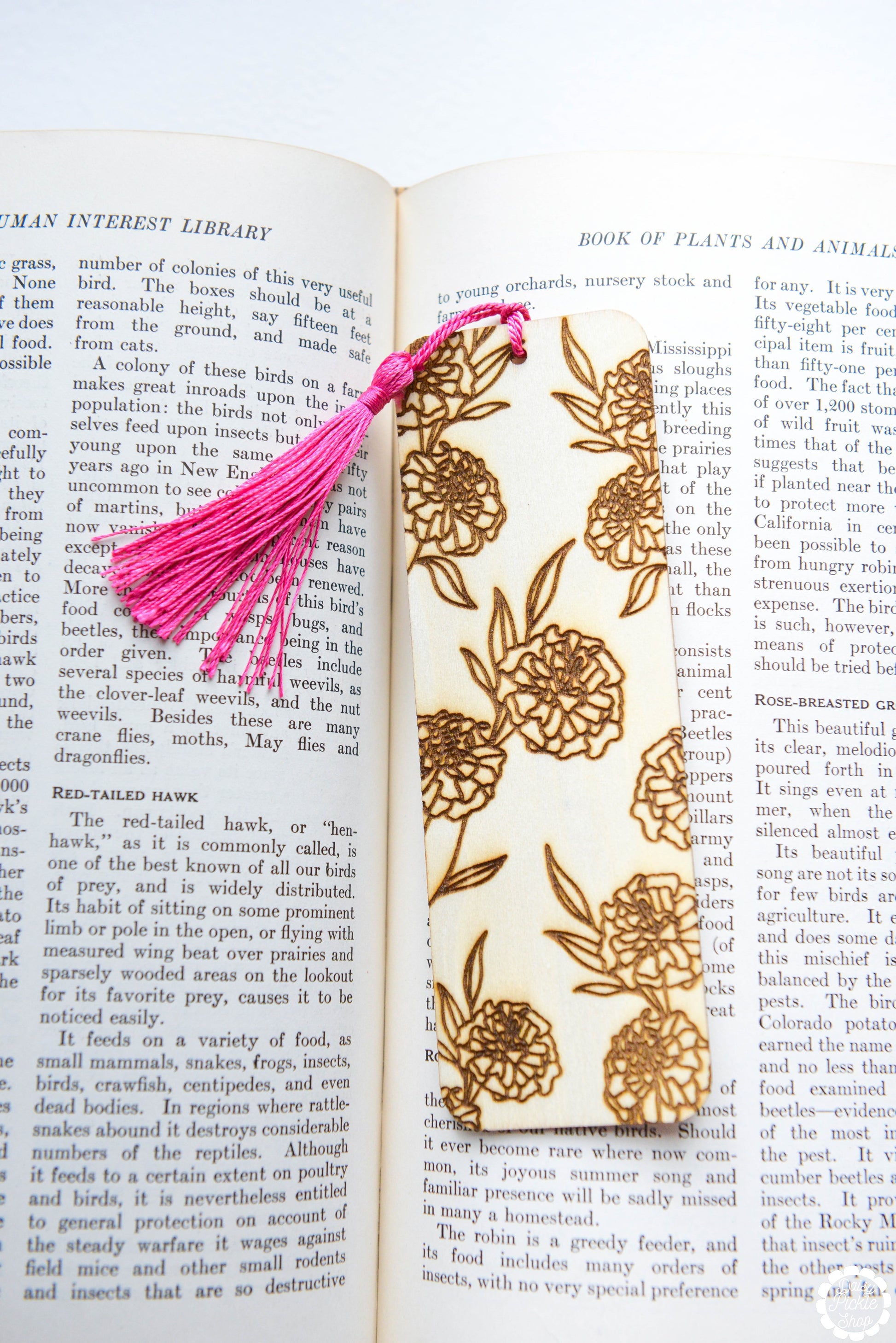 Birth Month Flower Bookmark