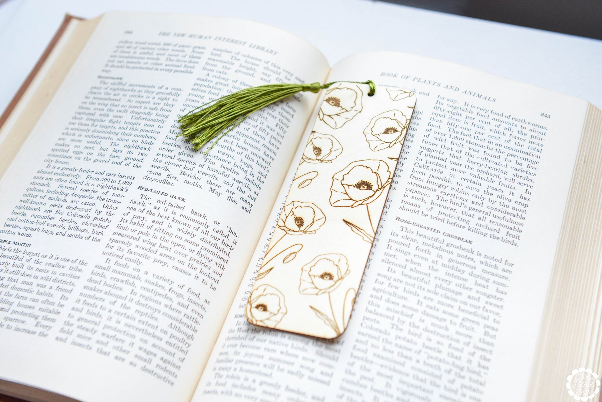 Birth Month Flower Bookmark