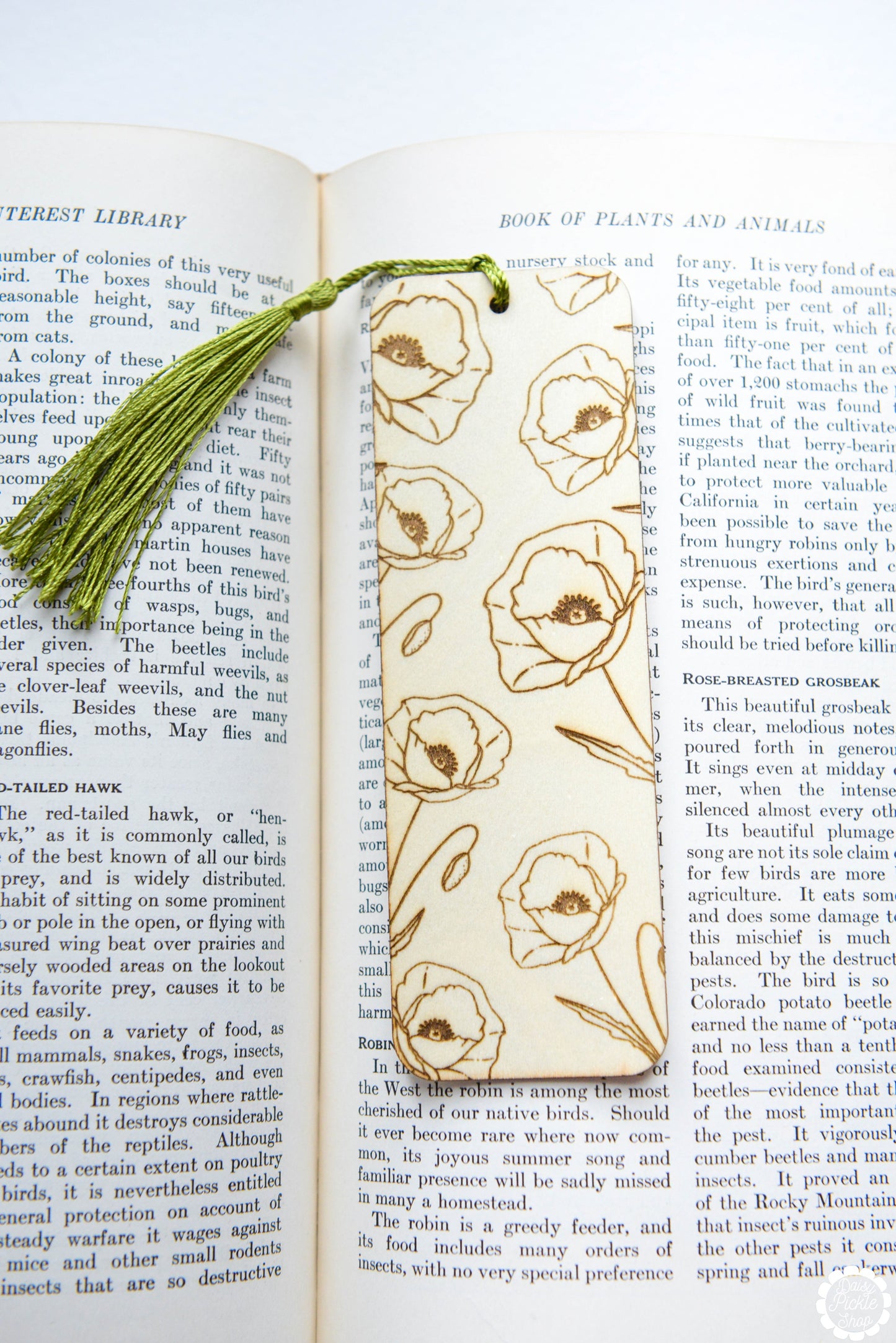 Birth Month Flower Bookmark