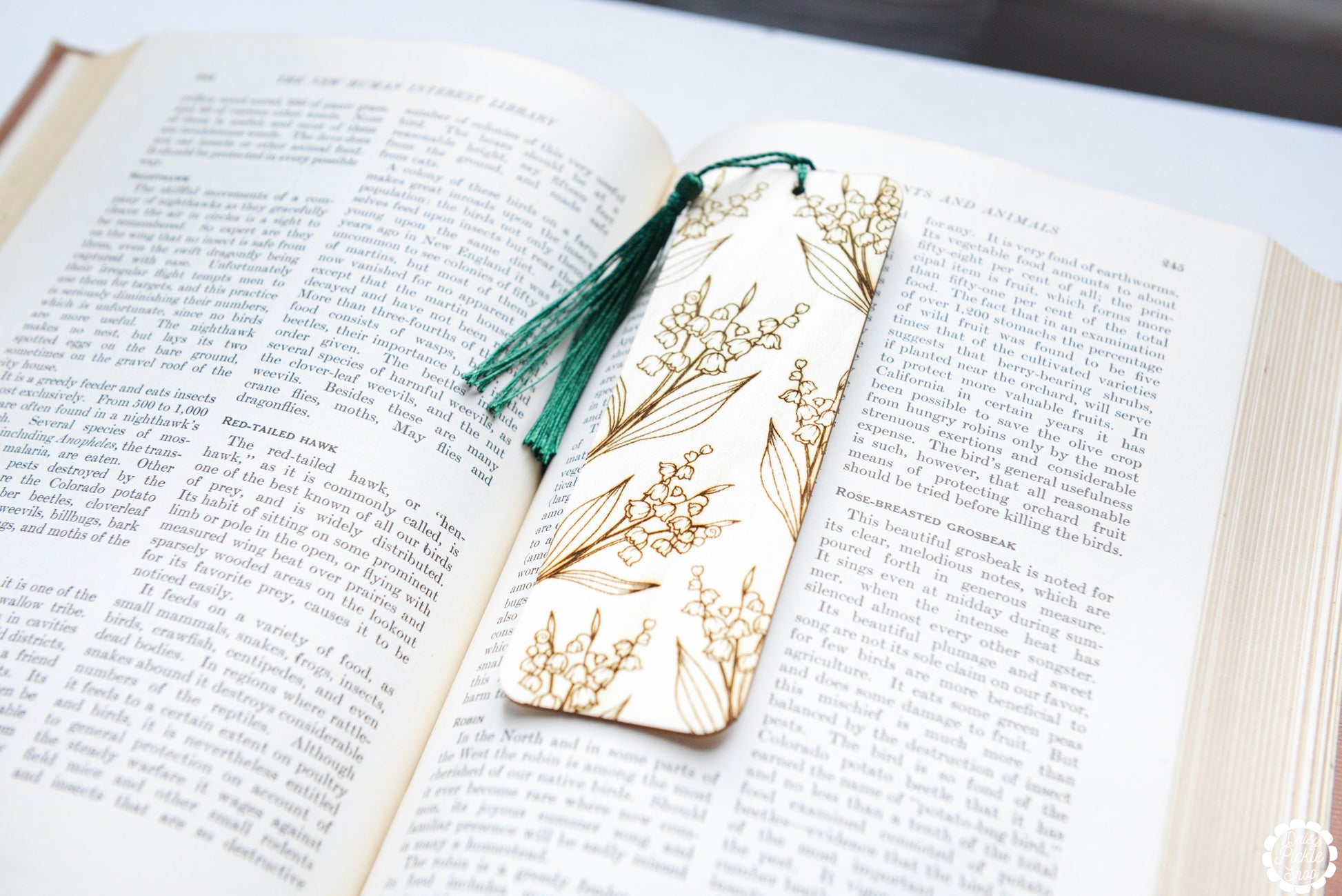 Birth Month Flower Bookmark