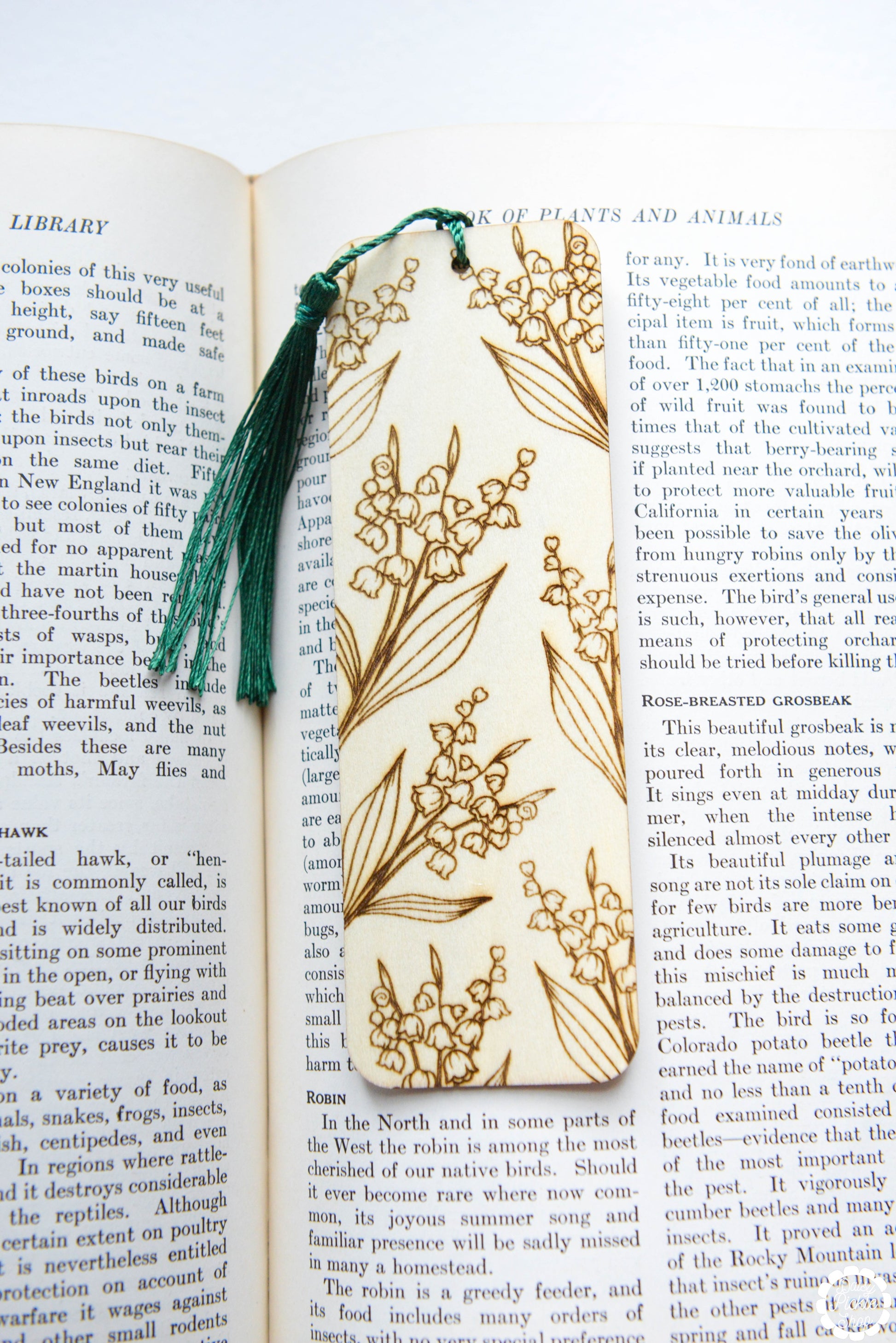 Birth Month Flower Bookmark