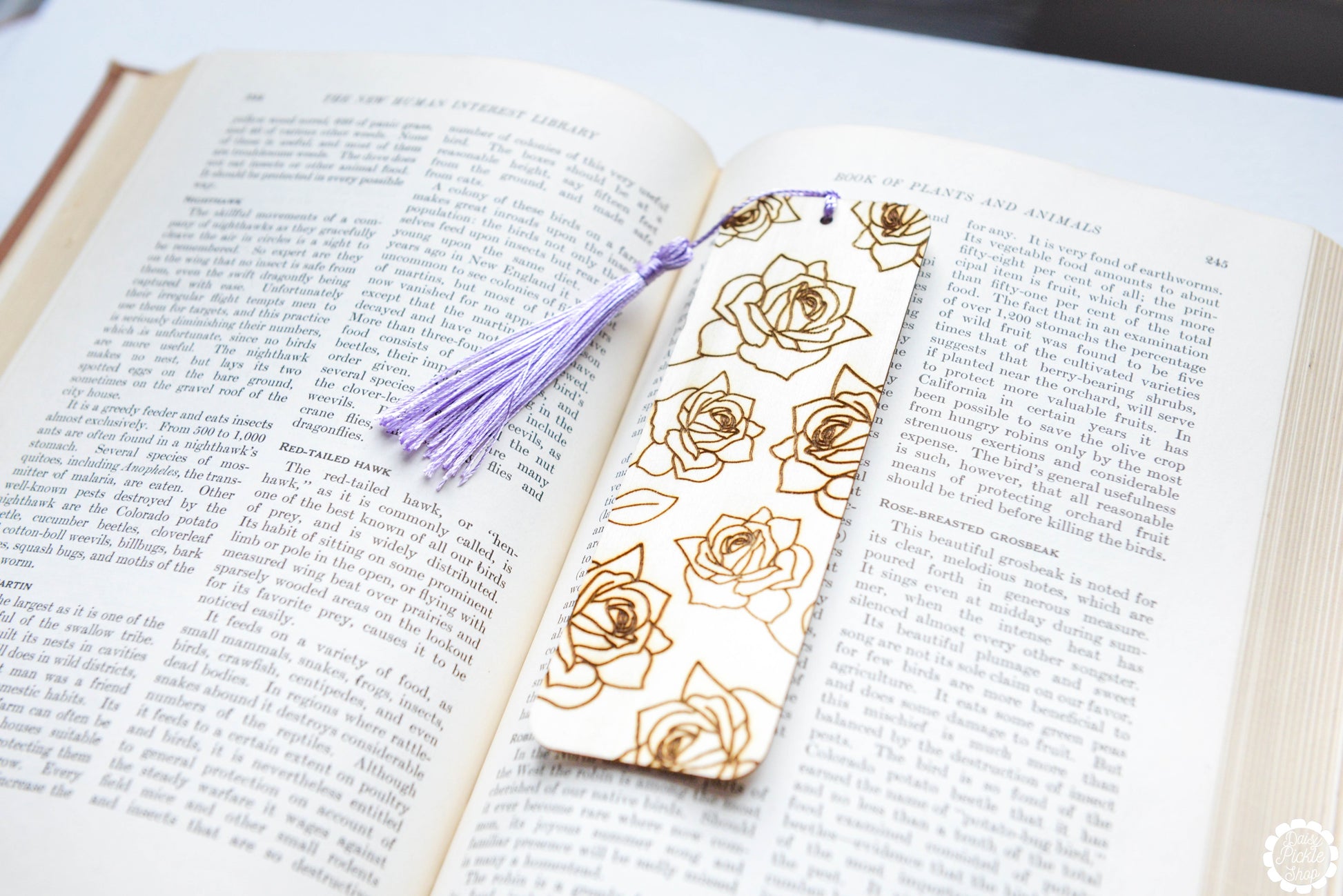 Birth Month Flower Bookmark