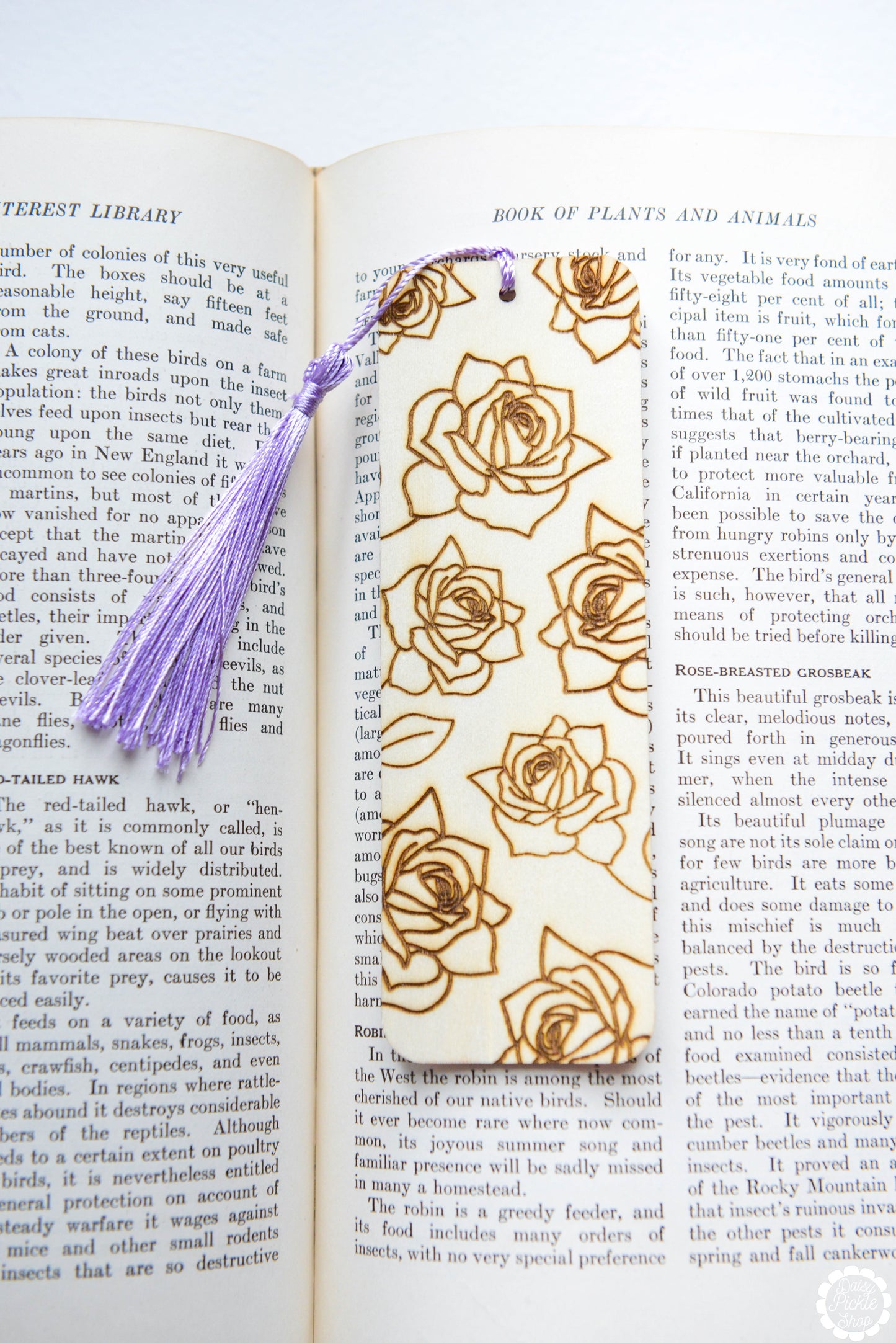 Birth Month Flower Bookmark