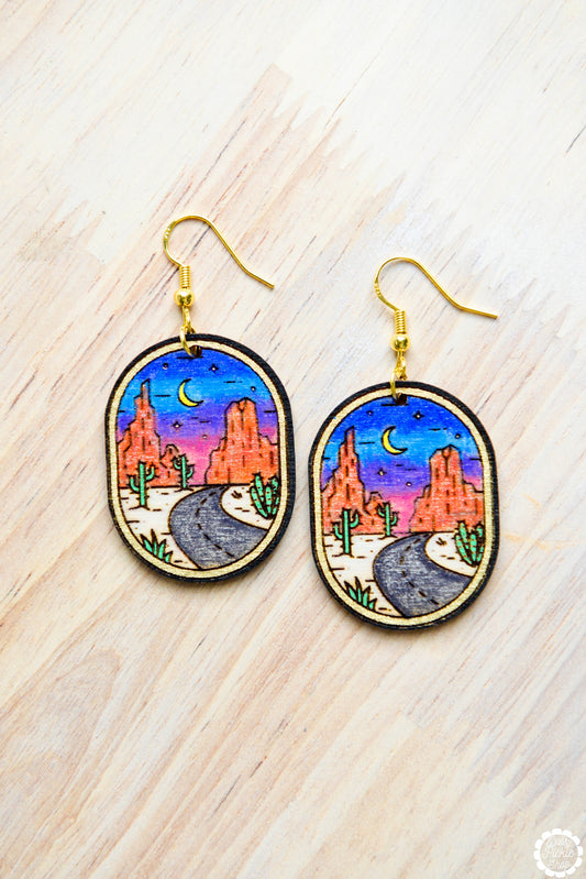 Desert Sunset Earrings