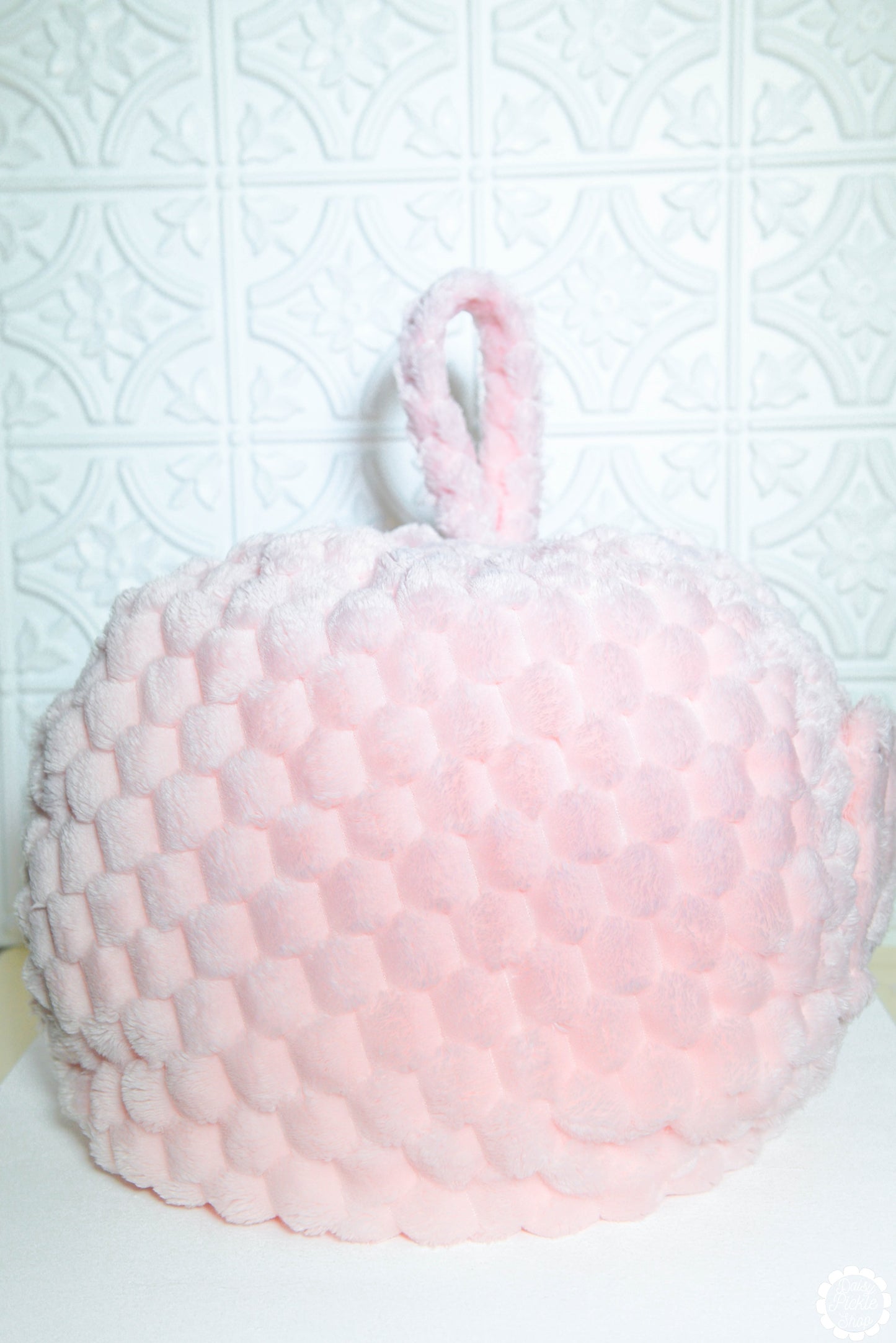 Pretty Pink Bean Bag Tablet Pouf