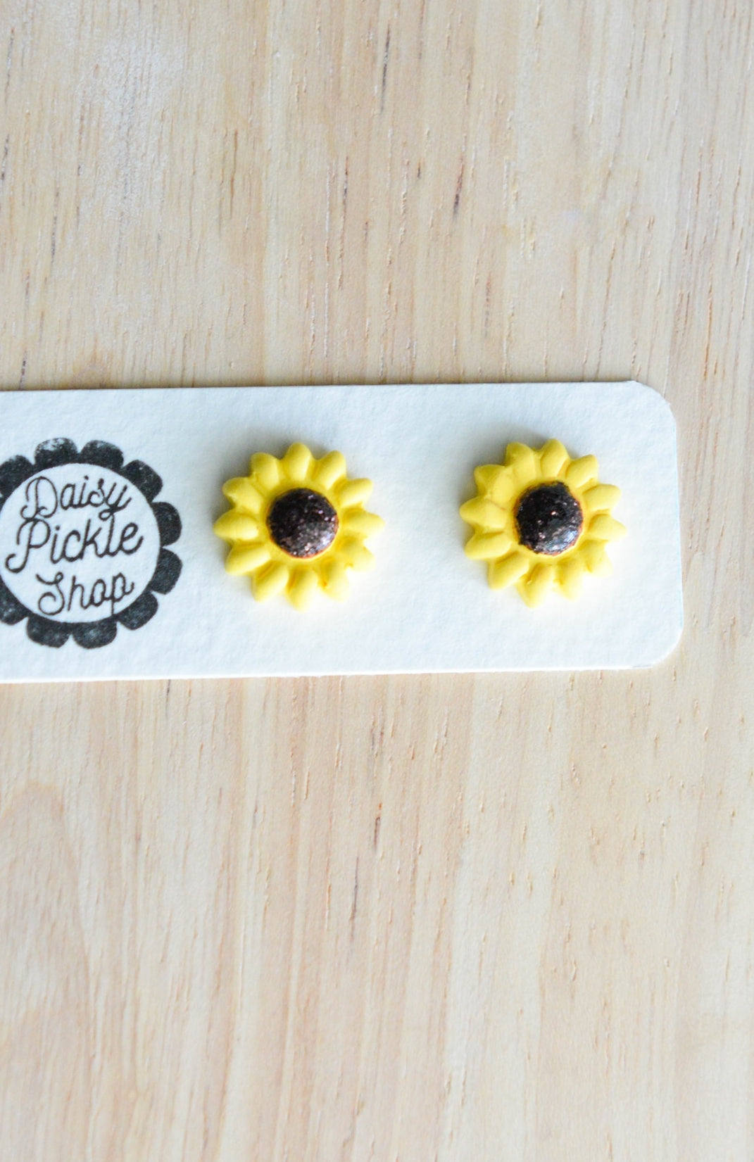 Sunflower Stud Earrings