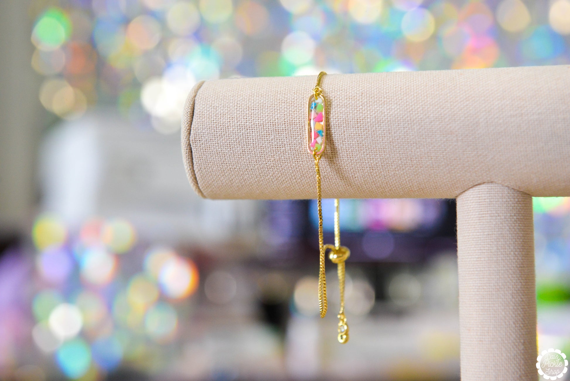 Colorful Terrazzo Summer Bracelet  Media 2 of 5