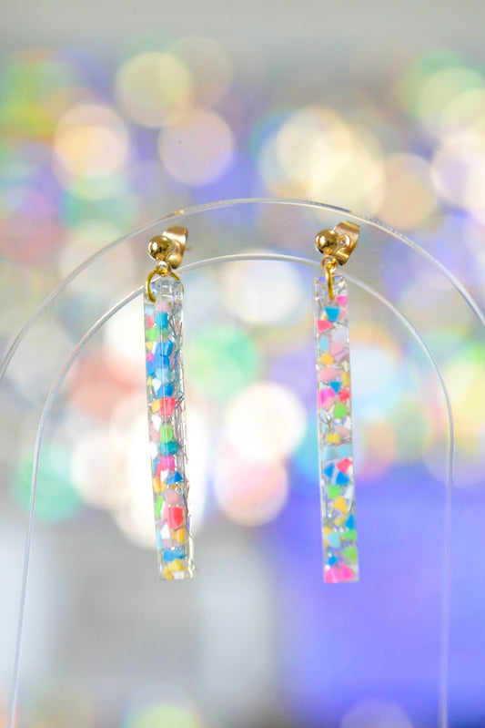 Festive Summer Bar Earrings  Media 1 of 4