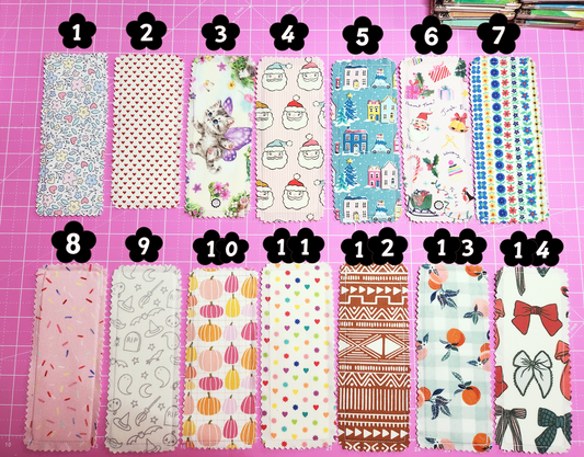 cloth bookmarks