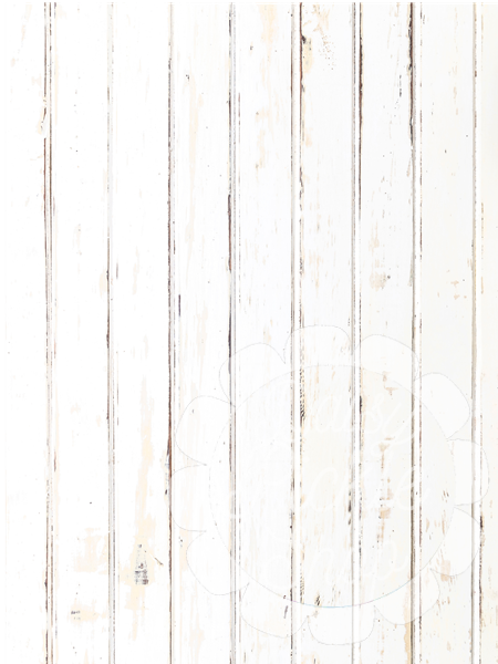 White wooden planks with a distressed finish on a white background