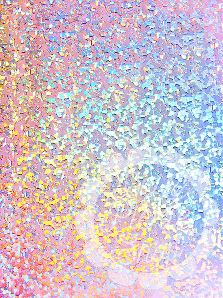Multicolored confetti pattern on a textured background