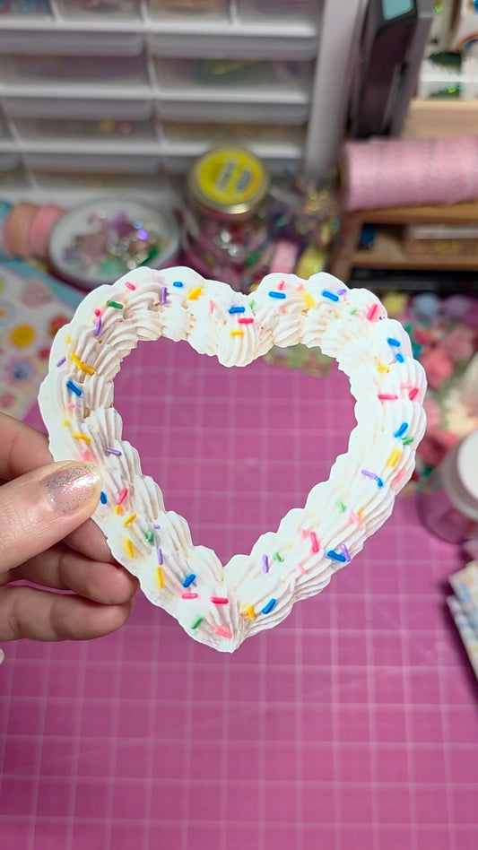 Heart Icing Sticker