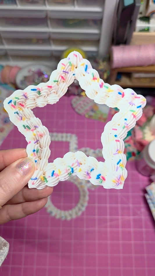 Star Icing Sticker