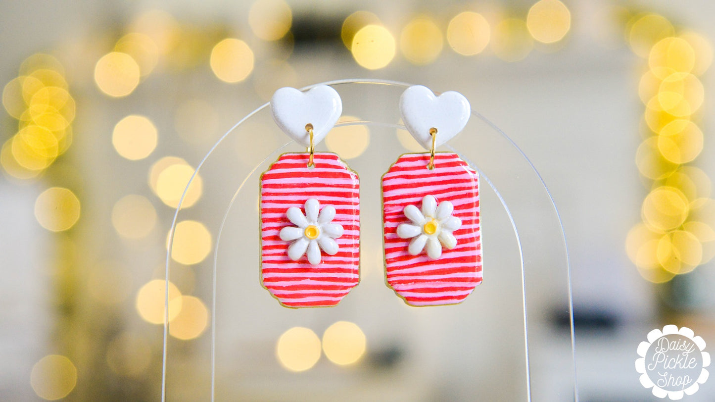 Festive Daisy Earrings